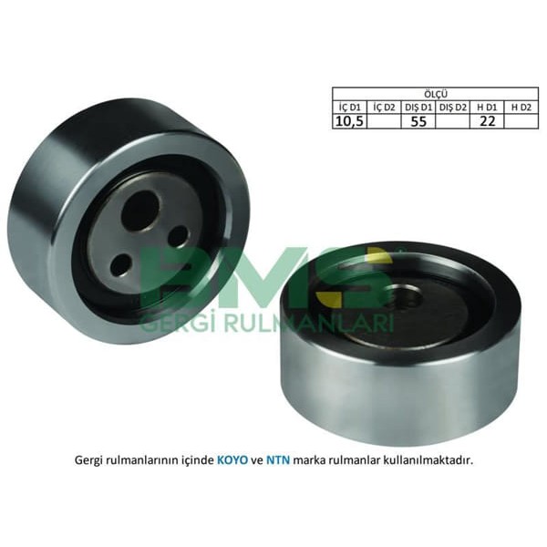 BMS 113 Alternatör V Kayış Gergi Rulmanı CLIO Kangoo Megane Logan Sandero Solenza 1.4 1.6 10.5×55×22 