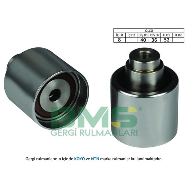 BMS 118 Triger Eksantrik Gergi Rulmanı Avare Caddy T5 Polo Golf V Jetta 1.4TDI 1.9TDI Amf Bjb Axb Ax