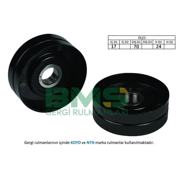 BMS 127 Alternatör V Kayış Gergi Rulmanı A3 Cordoba Ibiza III Leon Toledo II Octavia 1U2 1U5 Bora 1J 