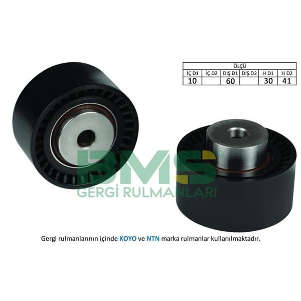 BMS 203 Triger Eksantrik Gergi Rulmanı Ducato Scudo 206 306 307 406 Partner Boxer Berlingo C5 C8 P90 