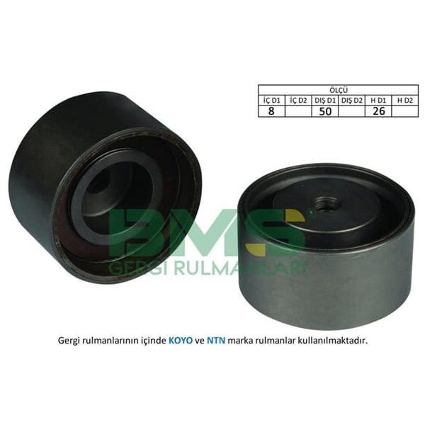 BMS 219 Alternatör Gergi Rulmanı CLIO II 2.0 16V 00- -Megane 1.9Dtı-2.0 16V-Laguna I-Scenic I 1.9 TD 