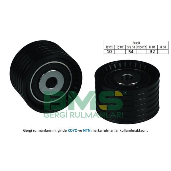 BMS 225 Alternatör V Kayış Gergi Rulmanı CLIO Megane Laguna 1.6 16V 