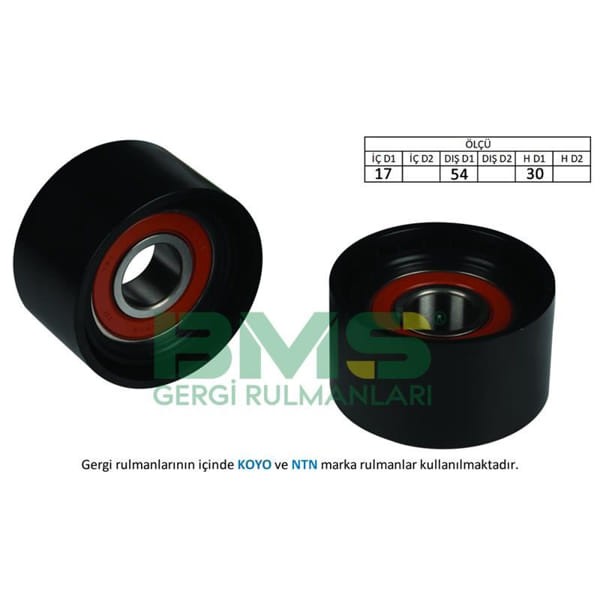 BMS 230 Alternatör V Kayış Gergi Rulmanı Viano Vito Sprinter 3T-3.5T-4.6T-5T