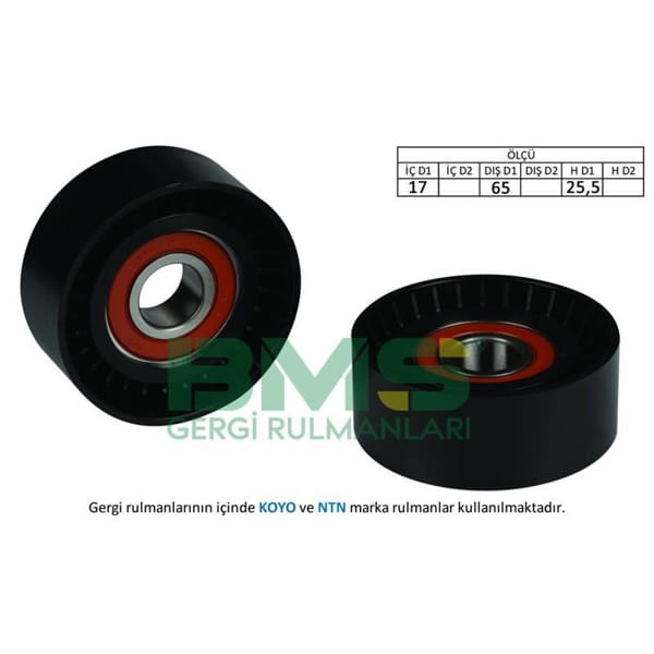 BMS 257 Alternatör V Kayış Gergi Rulmanı Transit 2.2TDCI Sprinter Ducato Boxer Jumper 2.2HDI