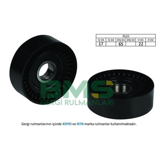 BMS 263 Alternatör V Kayış Gergi Rulmanı Avare Accent Era Getz İ20 İ30 Matrıx Ceed Dizel 06-