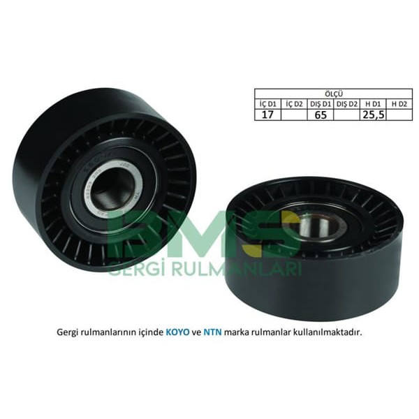 BMS 273 Gergi Rulmanı Linea 1,3 Jtd(Bms 018 Yerine Oluyor) 