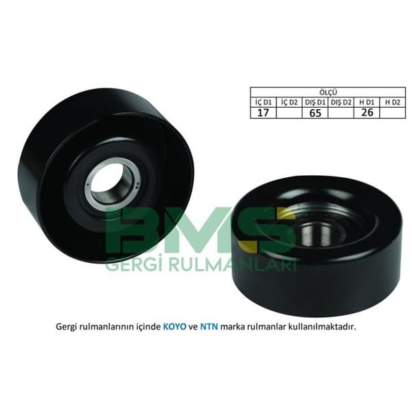 BMS 276 Alternatör V Kayış Gergi Rulmanı Accent Getz İ10 İ20 Ix20 İ30 İx35 I40 Matrıx Carens III Cee 