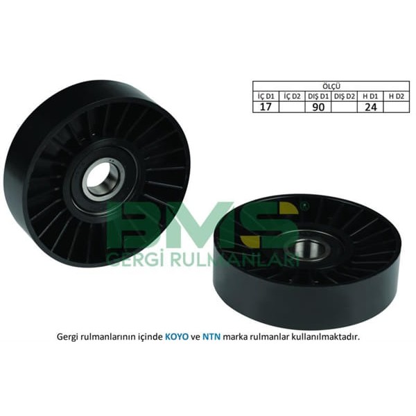 BMS 287 Alternatör V Kayış Gergi Rulmanı Ducato Scudo Astra Corsa Tigra 1.4 1.6 16V 94-306 307 Partn 