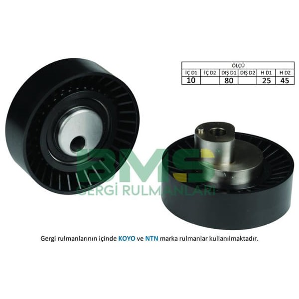 BMS 311 Alternatör Gergi Rulmanı 316-320-518-520-Z3-Z4 93