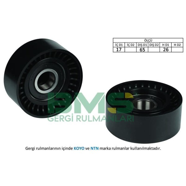 BMS 329 Alternatör V Kayış Gergi Rulmanı CLIO Kangoo Megane 1.5D Alfa 156 166 2.0 2.5 3.0 V6 Kapaklı 