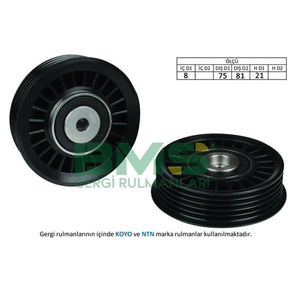 BMS 342 Alternatör Gergi Golf4-Bora-Passat-Superb-A4 1.9 TDI 1997-2004 Agr-Ahf-Avf-Avb-Auy