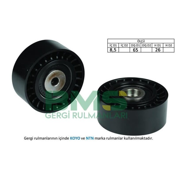 BMS 345 Alternatör Gergi Rulmanı Touareg-A4-A5-A6-A8-Q5-Q7 2.7-3.0TDI 2004 Cglc-Bks-Bmk-Bun