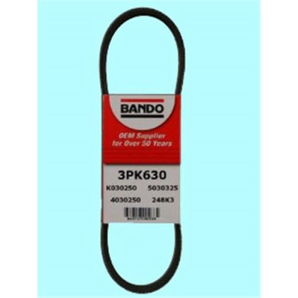 BANDO 3PK630 Direksiyon Kayışı Corolla Ae92 Ae100 Ae101 88-98 1.6 Karbüratörlü Enj. 