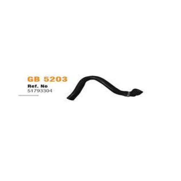 BODUROGLU 72196 5203 Radyatör Alt Hortumu Grande Punto 1.3 Mjt