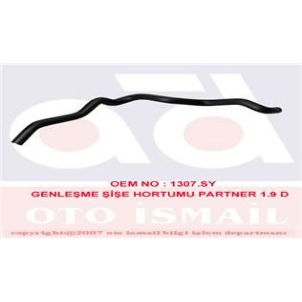 BODUROGLU 73142 Radyatör Yedek Su Depo Hortumu Partner 1.9 D 