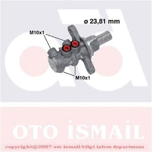 BOSCH 204123714 Fren Ana Merkezi Doblo 05- Rezervuarlı 23,81Mm 