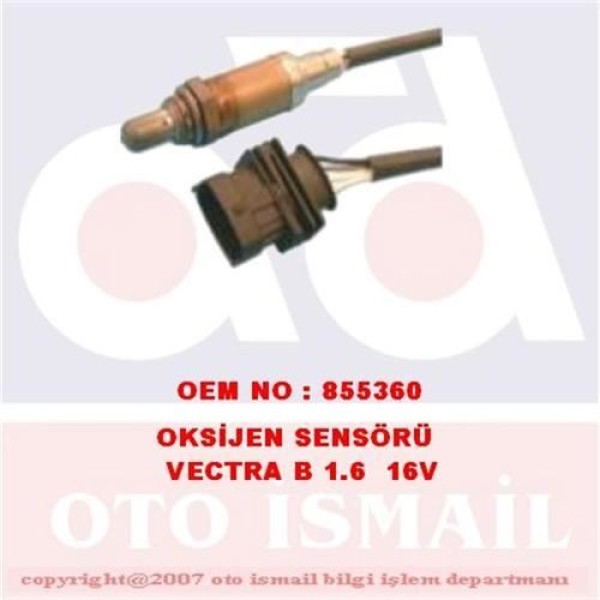 BOSCH 258005234 Oksijen Sensörü Astra Vectra 1.6 16V