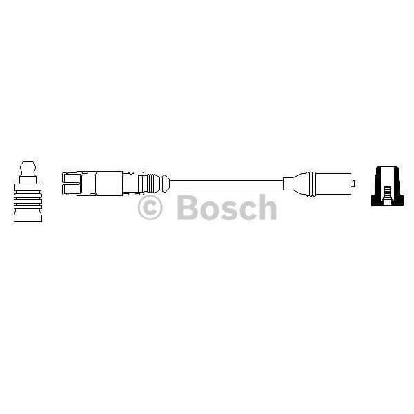 BOSCH 986357732 Buji Kablosu Golf (99-13)Bora (00-05)Caddy (04-15)Octavia (08-13)Cordoba (94-02)1.6(