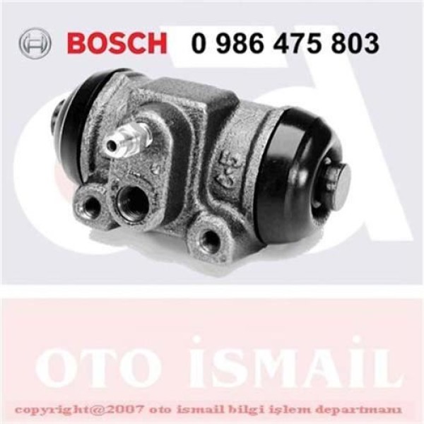 BOSCH 986475803 Fren Silindiri 18Q Ducato 94-06 / Boxer 94-06 / Jumper 94-06 28,6 Mm 