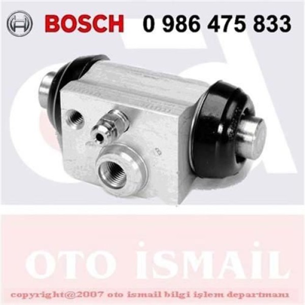 BOSCH 986475833 Fren Silindiri 106 96- 206 98- 206 - Te3 09- 306 93- 1007 05- / Saxo 96- Xsara 97- C
