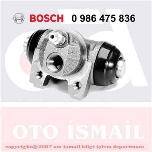 BOSCH 986475836 Fren Silindiri Partner 08- Partner 96- / Xsara Picasso 99- Berlingo 96- Berlingo 08- 