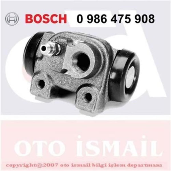 BOSCH 986475909 Fren Silindiri 106 96- 206 98- 206 - Te3 09- 306 93- 1007 05- / Saxo 96- Xsara 97- C