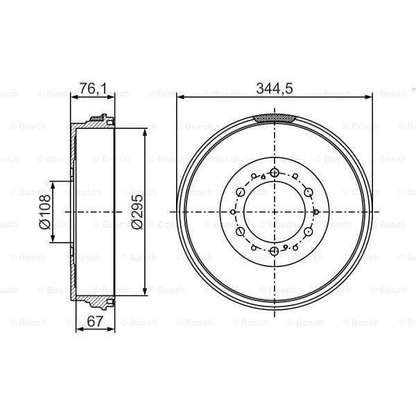 BOSCH 986477297 Fren Kampanası 