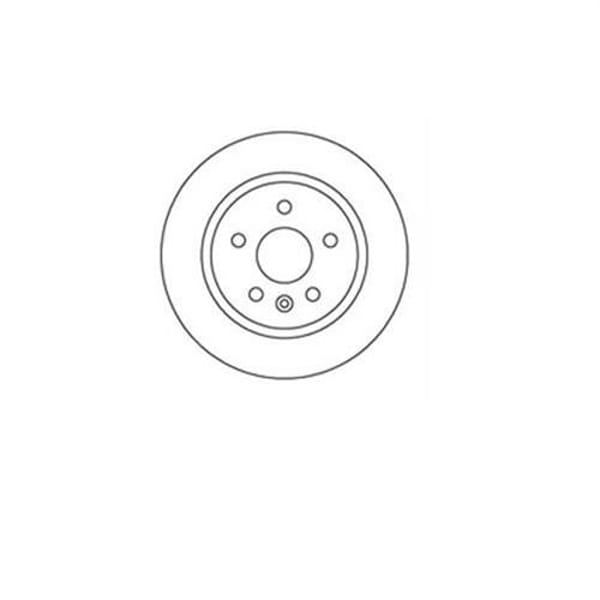 BOSCH 986479645 Fren Diski Arka Astra J 09- Mokka 13- / Aveo T300 11- Cruze 09- Trax 13- 17 Jant Düz