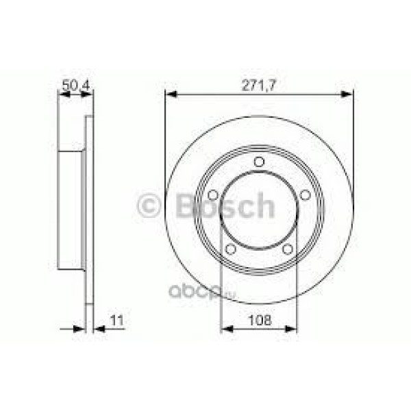 BOSCH 0986479R73 Fren Diski 