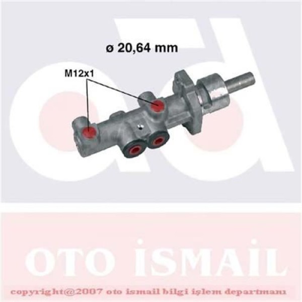 BOSCH 986480820 Fren Ana Merkezi Cordoba 1.6 2.0 1.4 TDI 1.9 TDI 02-09 Ibiza 1.4 16V 1.6 1.8T 02-09