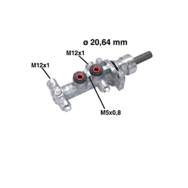 BOSCH 986480999 Fren Ana Merkezi Trafic II 01- / Vivaro A 01- Absli 20.6Mm