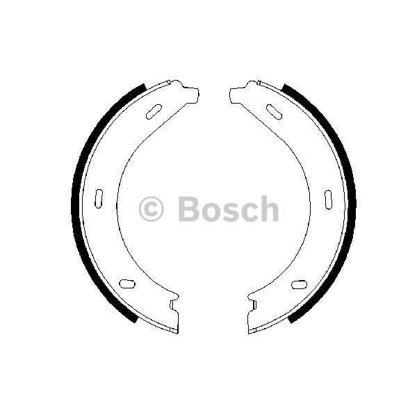 BOSCH 986487605 El Fren Balatası Lt35 96-06 / Sprinter 96-06 180X20