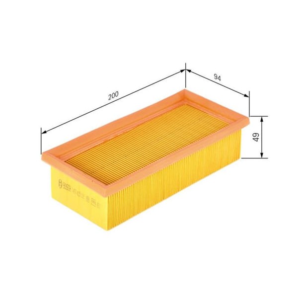 BOSCH 1457429030 Hava Filtresi Golf I II Cabrıo 83-91 