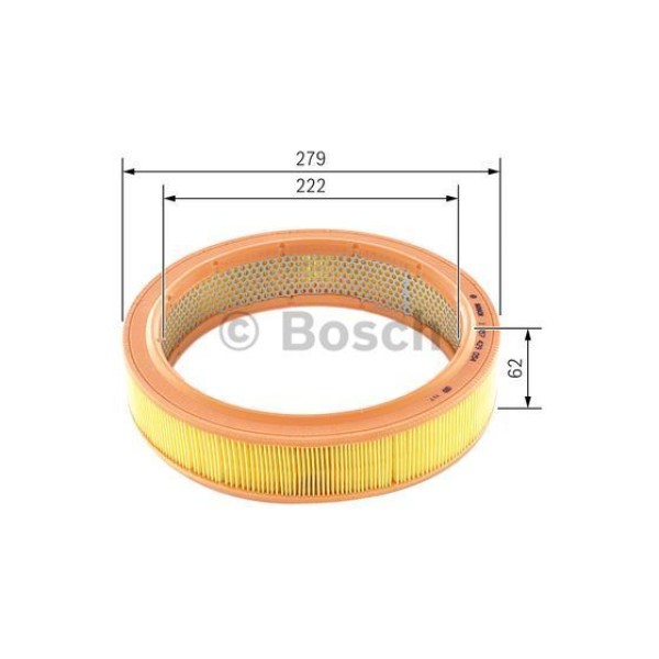 BOSCH 1457429054 Hava Filtresi Golf III 91-97 Polo Classıc Caddy II 95-04 / 80 100 / Cordoba 93-99 I 