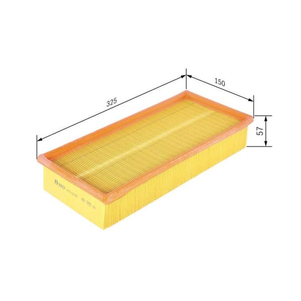 BOSCH 1457429814 Hava Filtresi Bmw 5 E34 89-96 520I 24V