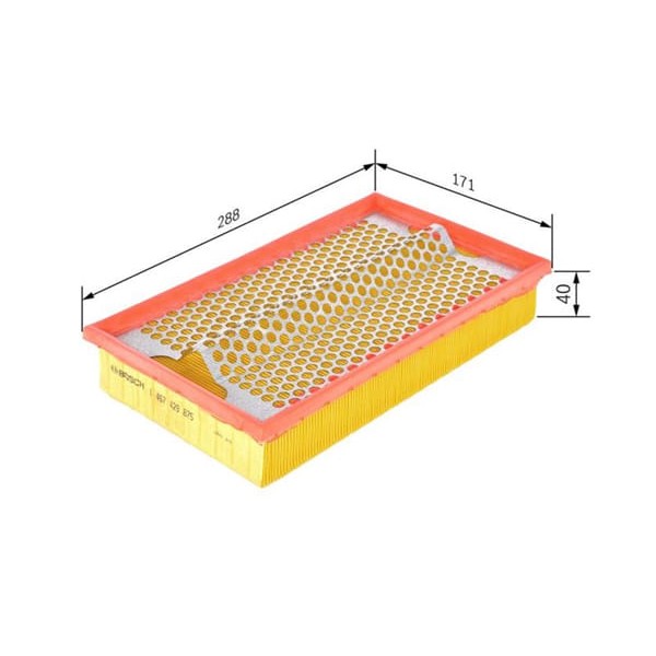 BOSCH 1457429875 Hava Filtresi Mercedes W201 W204 83-93 