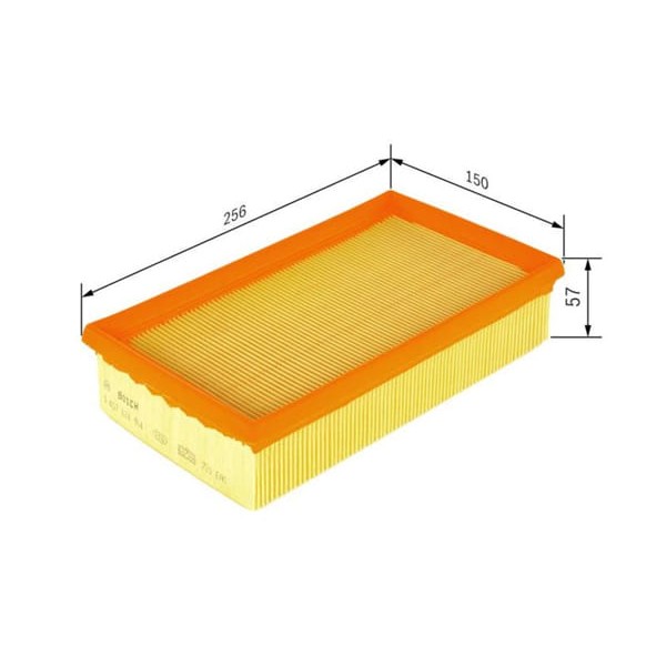 BOSCH 1457429964 Hava Filtresi Bmw 3 Bmw 5 Bmw 7 Bmw Z1 316I 318I 320I 325I 520I 525I 518I 750I 850I