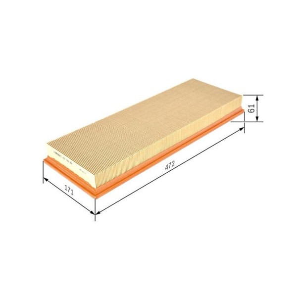 BOSCH 1457429988 Hava Filtresi Mercedes G (W463)(S124)(W124) 