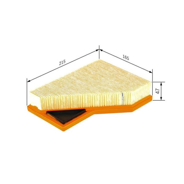 BOSCH 1457433100 Hava Filtresi Mekanik Şanzıman Mini R50 01-06 R53 01-06 R52 04-07 