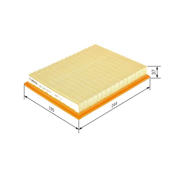 BOSCH 1457433303 Hava Filtresi Palio Siena Albea Doblo 1.2 16V 1.2 8V 1.6 16V