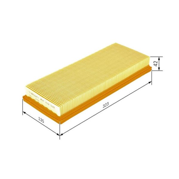 BOSCH 1457433520 Hava Filtresi Punto 99- 1.2 16V