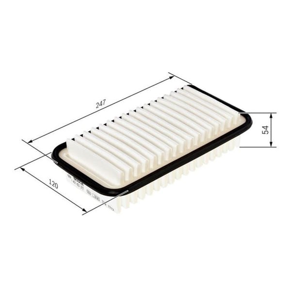 BOSCH 1457433972 Hava Filtresi Yaris 99-10 1.3 