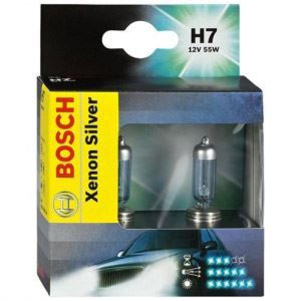 BOSCH 1987301087 Ampul Xenon Sılver H7 12V 55W 2 Lı Ambalaj 