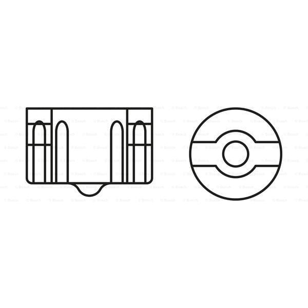 BOSCH 1987301525 Ampul - Led Retrofit - 12 V W21/5W - 2.5W - W3×16Q