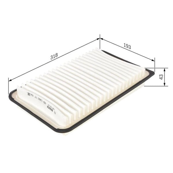 BOSCH 1987429187 Hava Filtresi Camry 01- 2.4 3.0