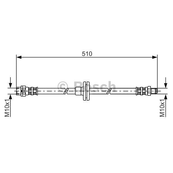 BOSCH 1987476056 Hidrolik Fren Yağı Bmw X5 E53 3.0 İ 00- M54 B30 306S3