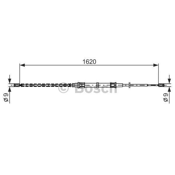 BOSCH 1987477704 Fren Teli 1620 Mm