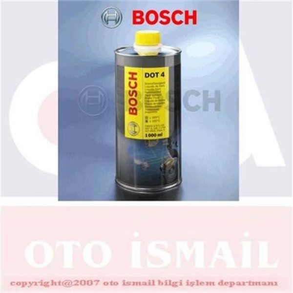 BOSCH 1987479107 Fren Hidrolik Yağı Dot 4 1 Lt Plastik Kutu