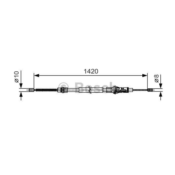 BOSCH 1987482013 Fren Teli 1420 Mm 