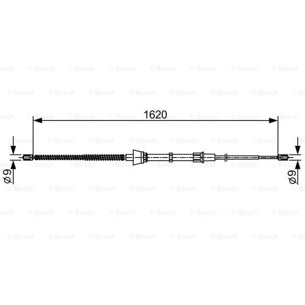 BOSCH 1987482448 Fren Teli 1620 Mm